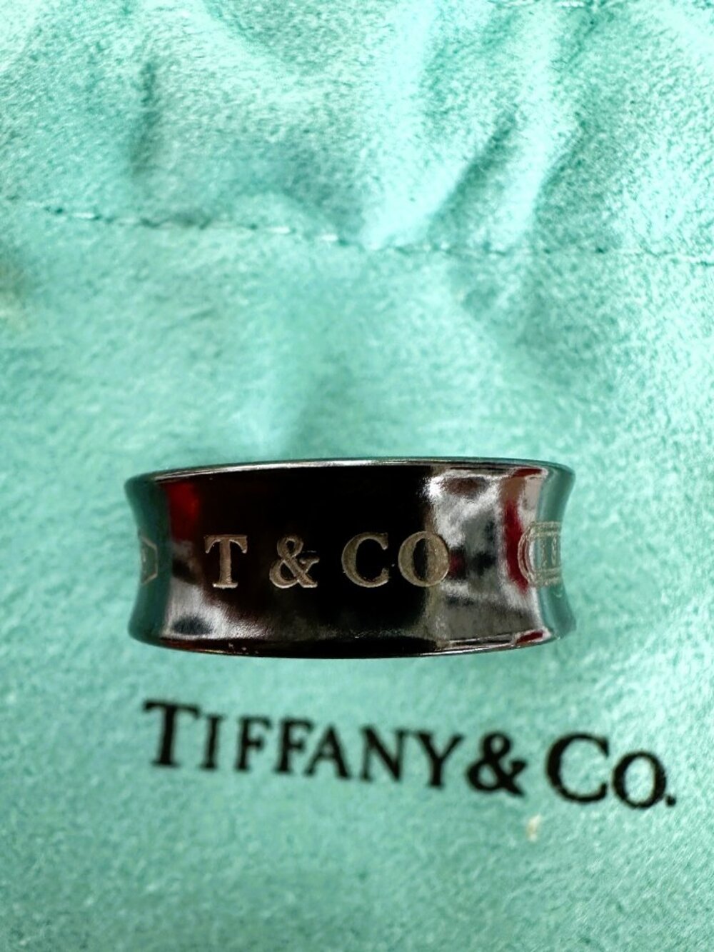 Tiffany & Co 1837 Medium Titanium Ring